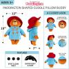 imageFranco Barbie Purse Pillow Bedding Super Soft Plush Pink PurseBag Shapped Cuddle Pillow Buddy 100 Official Licensed Barbie ProductPaddington Bear
