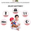 imageFranco Barbie Purse Pillow Bedding Super Soft Plush Pink PurseBag Shapped Cuddle Pillow Buddy 100 Official Licensed Barbie ProductSuper Mario
