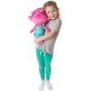 imageFranco Barbie Purse Pillow Bedding Super Soft Plush Pink PurseBag Shapped Cuddle Pillow Buddy 100 Official Licensed Barbie ProductTrolls World Tour Poppy