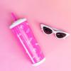 imageZak Designs Barbie Beacon Straw Tumbler for Travel or At Home 24oz Stainless Steel with Vacuum Insulation and NonSkid Base BarbieBarbie