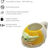 imageZak Designs Barbie Ceramic Coffee Mug for Hot Drinks Collectible Keepsake with Sculpted Handle 15 oz BarbieBaby YodaThe Child in Cradle
