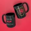 imageZak Designs Barbie Ceramic Coffee Mug for Hot Drinks Collectible Keepsake with Sculpted Handle 15 oz BarbieHouse of the Dragon
