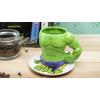 imageZak Designs Barbie Ceramic Coffee Mug for Hot Drinks Collectible Keepsake with Sculpted Handle 15 oz BarbieHulk