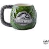 imageZak Designs Barbie Ceramic Coffee Mug for Hot Drinks Collectible Keepsake with Sculpted Handle 15 oz BarbieJurassic World Dominion Sculpted Mug