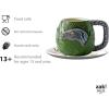 imageZak Designs Barbie Ceramic Coffee Mug for Hot Drinks Collectible Keepsake with Sculpted Handle 15 oz BarbieJurassic World Dominion Sculpted Mug