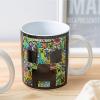 imageZak Designs Barbie Ceramic Coffee Mug for Hot Drinks Collectible Keepsake with Sculpted Handle 15 oz BarbieMinecraft