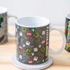 imageZak Designs Barbie Ceramic Coffee Mug for Hot Drinks Collectible Keepsake with Sculpted Handle 15 oz BarbieMinecraft