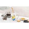 imageZak Designs Barbie Ceramic Coffee Mug for Hot Drinks Collectible Keepsake with Sculpted Handle 15 oz BarbieMinions