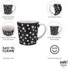 imageZak Designs Barbie Ceramic Coffee Mug for Hot Drinks Collectible Keepsake with Sculpted Handle 15 oz BarbieMinnie Mouse