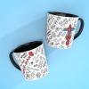 imageZak Designs Barbie Ceramic Coffee Mug for Hot Drinks Collectible Keepsake with Sculpted Handle 15 oz BarbieSpiderman
