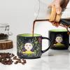 imageZak Designs Barbie Ceramic Coffee Mug for Hot Drinks Collectible Keepsake with Sculpted Handle 15 oz BarbieSquid Game Red Light Green Light