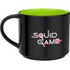 imageZak Designs Barbie Ceramic Coffee Mug for Hot Drinks Collectible Keepsake with Sculpted Handle 15 oz BarbieSquid Game Red Light Green Light