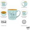 imageZak Designs Barbie Ceramic Coffee Mug for Hot Drinks Collectible Keepsake with Sculpted Handle 15 oz BarbieStitch