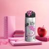imageZak Designs Barbie Sage Kids Water Bottle For School or Travel 19oz Stainless Steel Water Bottle With Straw Handle and LeakProof PopUp Spout Cover BarbieHello Kitty