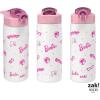 imageZak Designs Barbie Water Bottle for Travel and At Home 19 oz Vacuum Insulated Stainless Steel with Locking Spout Cover BuiltIn Carrying Loop LeakProof Design BarbieBarbie