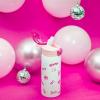 imageZak Designs Barbie Water Bottle for Travel and At Home 19 oz Vacuum Insulated Stainless Steel with Locking Spout Cover BuiltIn Carrying Loop LeakProof Design BarbieBarbie
