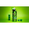 imageZak Designs Barbie Water Bottle for Travel and At Home 19 oz Vacuum Insulated Stainless Steel with Locking Spout Cover BuiltIn Carrying Loop LeakProof Design BarbieMinecraft