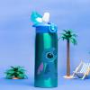 imageZak Designs Barbie Water Bottle for Travel and At Home 19 oz Vacuum Insulated Stainless Steel with Locking Spout Cover BuiltIn Carrying Loop LeakProof Design BarbieLilo And Stitch