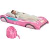 imageBarbie ampamp FUNBOY Kids Sleepover Travel Bed ampamp Air Mattress Perfect for Sleepovers Includes Carrying Storage Bag TwinBarbie Convertible