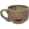 imageZak Designs Barbie Ceramic Coffee Mug for Hot Drinks Collectible Keepsake with Sculpted Handle 15 oz BarbieGroot