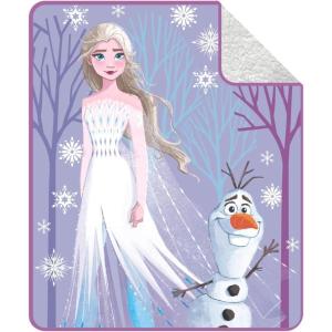 imageFranco Barbie Kids Bedding Soft Plush Cozy Sherpa Blanket Throw 46 in x 60 in Officially Licensed ProductFrozen 2