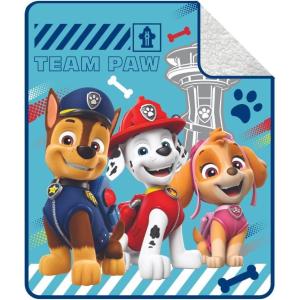 imageFranco Barbie Kids Bedding Soft Plush Cozy Sherpa Blanket Throw 46 in x 60 in Officially Licensed ProductPaw Patrol  3