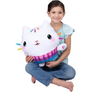 imageFranco Barbie Purse Pillow Bedding Super Soft Plush Pink PurseBag Shapped Cuddle Pillow Buddy 100 Official Licensed Barbie ProductGabbys Dollhouse Cakey