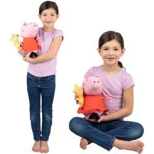 imageFranco Barbie Purse Pillow Bedding Super Soft Plush Pink PurseBag Shapped Cuddle Pillow Buddy 100 Official Licensed Barbie ProductPeppa Pig Junior Cuddle
