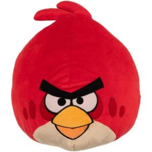 imageFranco Movie Luxe Super Soft Plush Squishy Decorative Pillow Officially Licensed Product 17quot Inch Barbie LogoAngry Birds