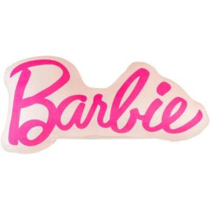 imageFranco Movie Luxe Super Soft Plush Squishy Decorative Pillow Officially Licensed Product 17quot Inch Barbie LogoBarbie Logo