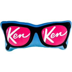 imageFranco Movie Luxe Super Soft Plush Squishy Decorative Pillow Officially Licensed Product 17quot Inch Barbie LogoKen Sunglasses