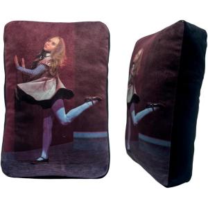 imageFranco Movie Luxe Super Soft Plush Squishy Decorative Pillow Officially Licensed Product 17quot Inch Barbie LogoM3gan