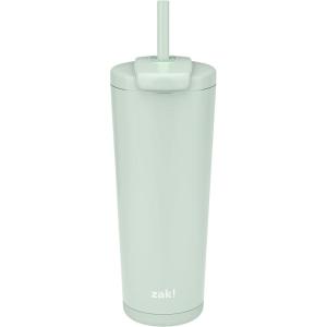imageZak Designs Barbie Beacon Straw Tumbler for Travel or At Home 24oz Stainless Steel with Vacuum Insulation and NonSkid Base BarbieIcicle Mint Green