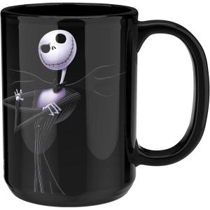 imageZak Designs Barbie Ceramic Coffee Mug for Hot Drinks Collectible Keepsake with Sculpted Handle 15 oz BarbieJack Skellington The Nightmare Before Christmas