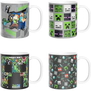 imageZak Designs Barbie Ceramic Coffee Mug for Hot Drinks Collectible Keepsake with Sculpted Handle 15 oz BarbieMinecraft