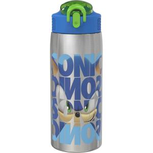 imageZak Designs Barbie Sage Kids Water Bottle For School or Travel 19oz Stainless Steel Water Bottle With Straw Handle and LeakProof PopUp Spout Cover BarbieSonic
