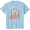 imageBarbie  California Summer Palm TShirtBaby Blue