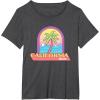 imageBarbie  California Summer Palm TShirtDark Heather Grey