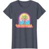 imageBarbie  California Summer Palm TShirtHeather Blue
