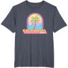 imageBarbie  California Summer Palm TShirtHeather Blue
