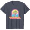 imageBarbie  California Summer Palm TShirtHeather Blue