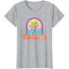 imageBarbie  California Summer Palm TShirtHeather Grey