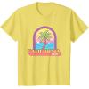 imageBarbie  California Summer Palm TShirtLemon Yellow