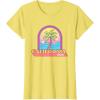 imageBarbie  California Summer Palm TShirtLemon Yellow