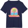 imageBarbie  California Summer Palm TShirtNavy Blue