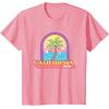 imageBarbie  California Summer Palm TShirtPink