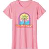 imageBarbie  California Summer Palm TShirtPink
