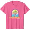 imageBarbie  California Summer Palm TShirtPink Heather