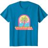 imageBarbie  California Summer Palm TShirtSapphire Blue