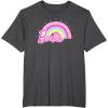 imageBarbie  Summer Rainbow TShirtDark Heather Grey